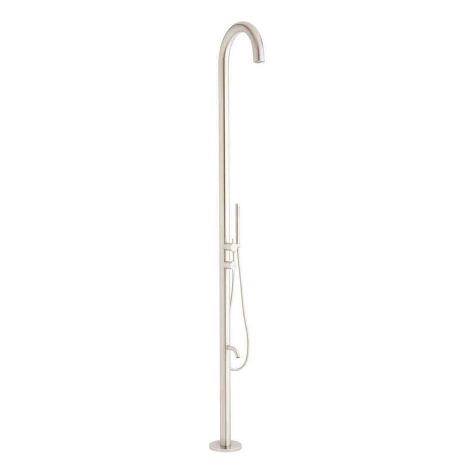 Keanu Stainless Steel Outdoor Shower with Hand Shower, , large image number 1