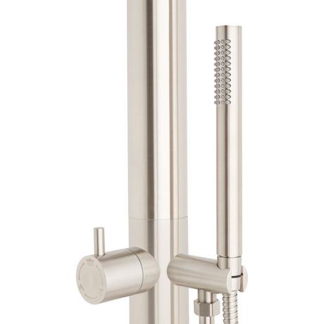 Keanu Stainless Steel Outdoor Shower with Hand Shower