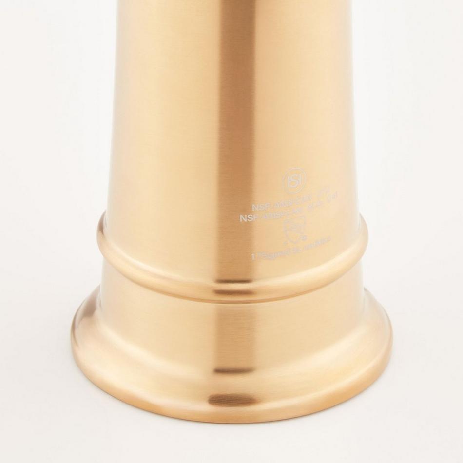 Beasley Single-Hole Pull-Down Kitchen Faucet - Brushed Gold, , large image number 4