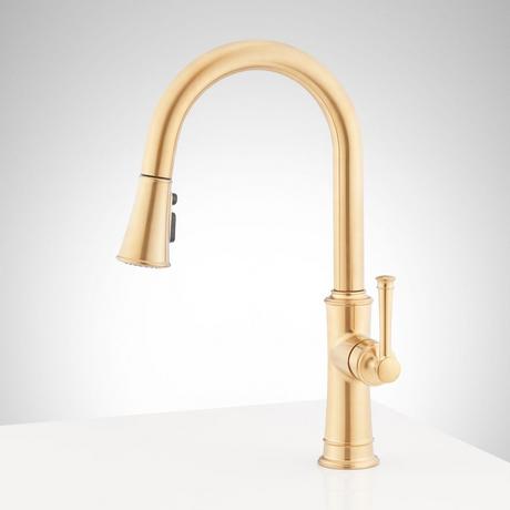 Beasley Single-Hole Pull-Down Kitchen Faucet