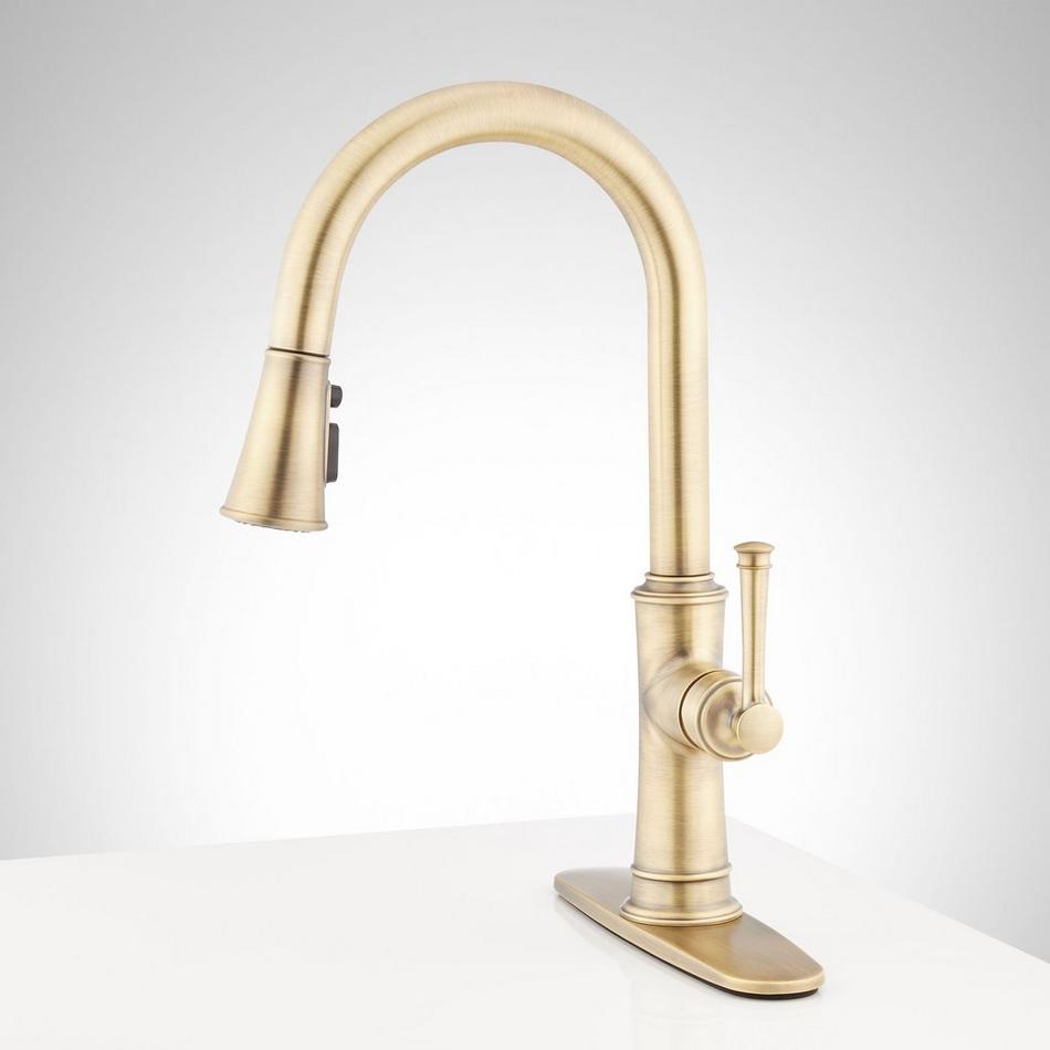 Beasley Single-Hole Pull-Down Kitchen Faucet, , large image number 1