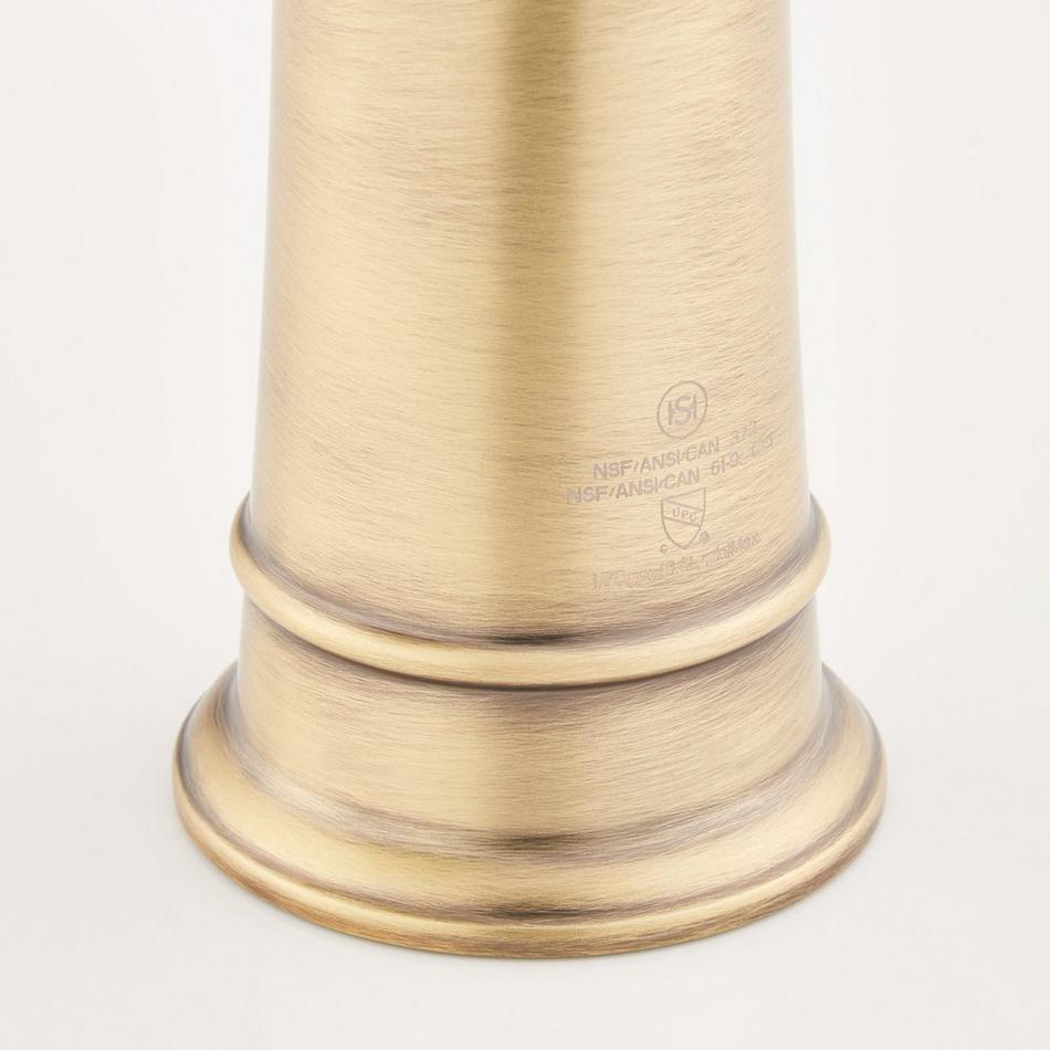 Beasley Kitchen Faucet with Pull-Down Spring Spout - Aged Brass, , large image number 4