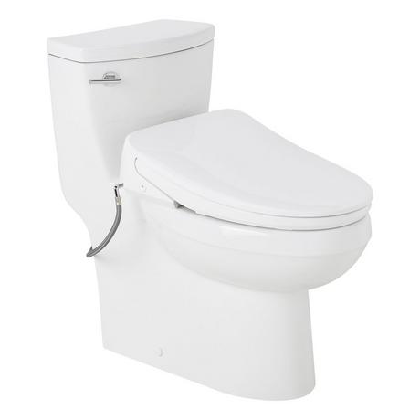 Angelou Elongated Electric Bidet Toilet Seat