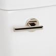 Brinstead One-Piece Elongated Skirted Toilet with Angelou Bidet Seat - Polished Nickel Handle, , large image number 4