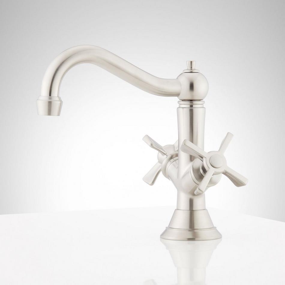 Marceau Single-Hole Bathroom Faucet - Brushed Nickel, , large image number 0
