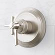 Marceau Dual Control Pressure Balance Shower Trim - Cross Handles, , large image number 1