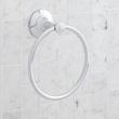 Marceau Towel Ring - Chrome, , large image number 1