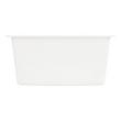 25" Totten Granite Composite Dual-Mount Laundry Sink - Drop-in or Undermount - White, , large image number 3
