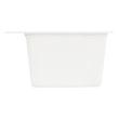 25" Totten Granite Composite Dual-Mount Laundry Sink - Drop-in or Undermount - White, , large image number 4