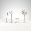 Marceau 4-Hole Roman Tub Faucet and Hand Shower - Cross Handles, , large image number 2