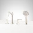 Marceau 4-Hole Roman Tub Faucet and Hand Shower - Lever Handles, , large image number 2