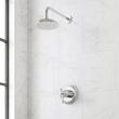 Marceau Dual Control Pressure Balance Shower System - Cross Handles, , large image number 2