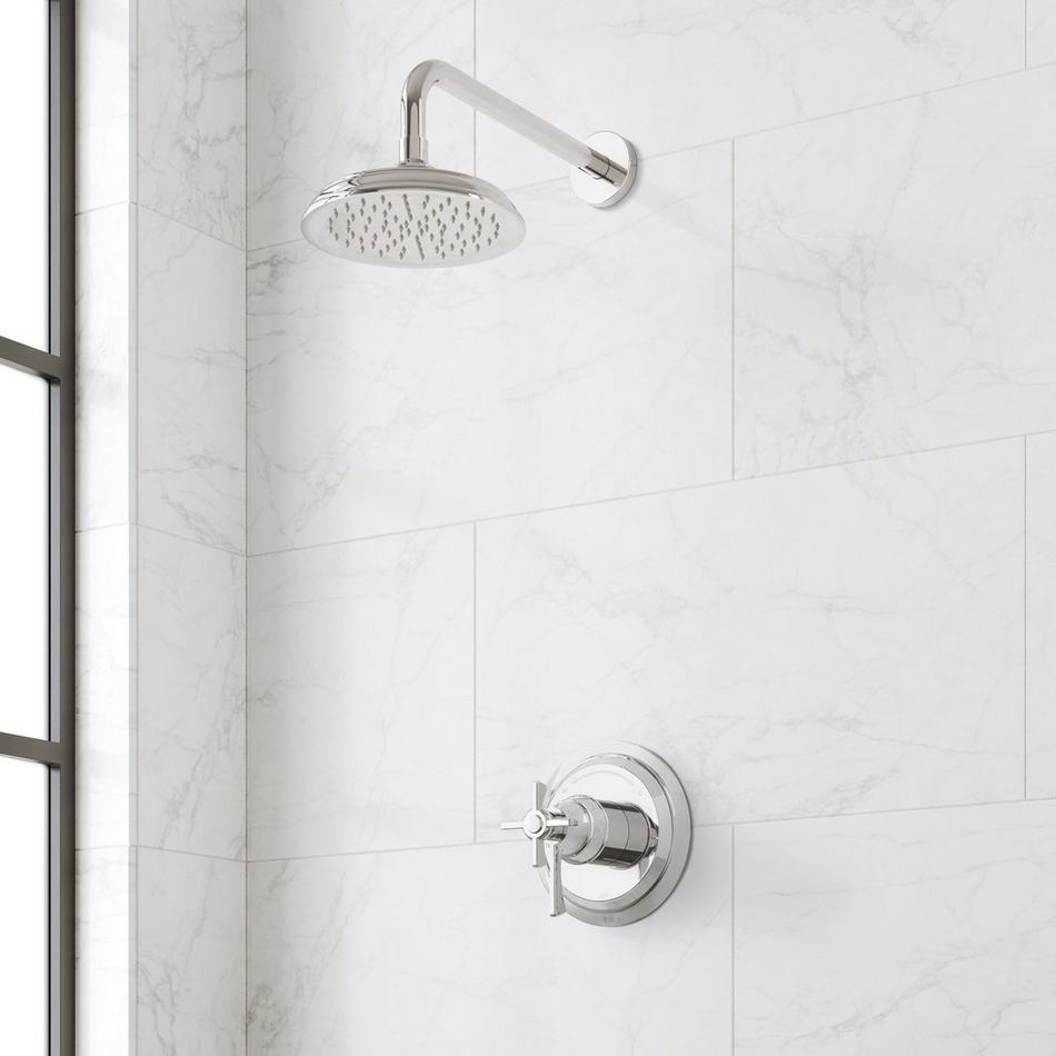 Marceau Dual Control Pressure Balance Shower System - Cross Handles, , large image number 2