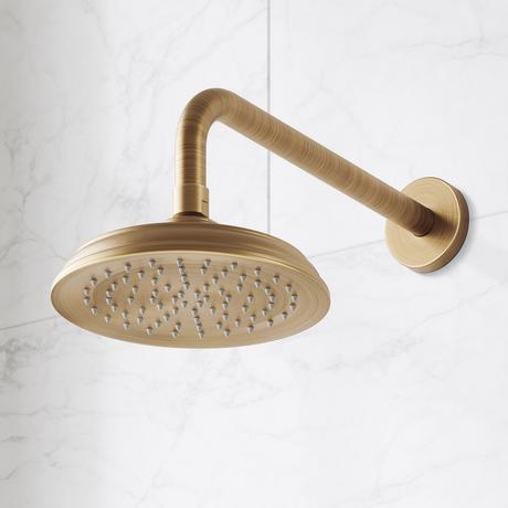 Marceau Dual Control Pressure Balance Shower System With Hand Shower - Cross Handles