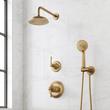 Marceau Dual Control Pressure Balance Shower System With Hand Shower - Lever Handles, , large image number 0