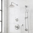 Marceau Dual Control Pressure Balance Shower System With Slide Bar and Hand Shower - Lever Handles, , large image number 2