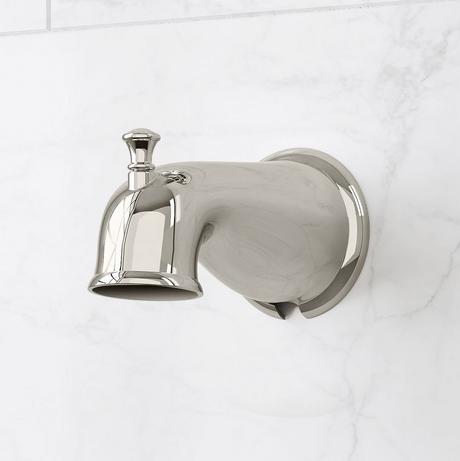 Marceau Dual Control Pressure Balance Tub and Shower System - Cross Handles