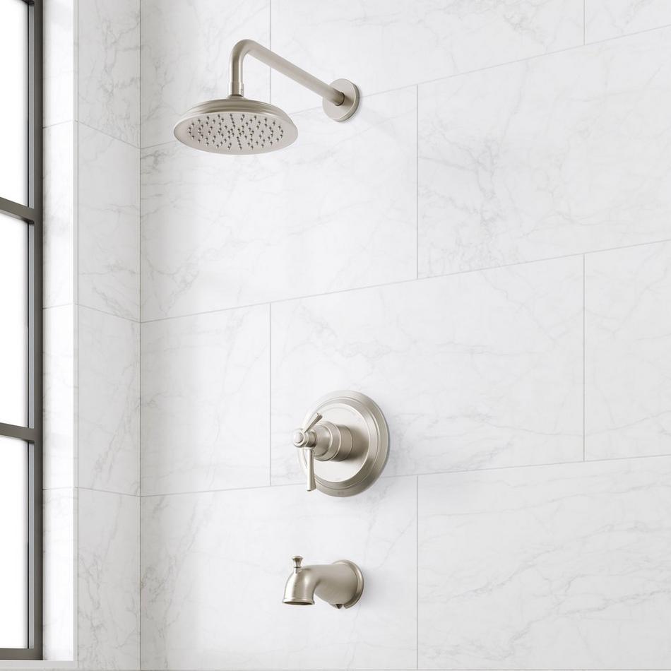 Marceau Dual Control Pressure Balance Tub and Shower System - Lever Handles, , large image number 1