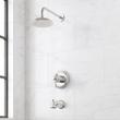 Marceau Dual Control Pressure Balance Tub and Shower System - Lever Handles, , large image number 2