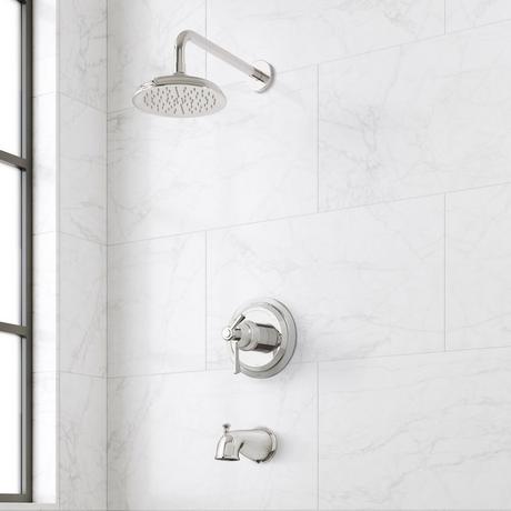 Marceau Dual Control Pressure Balance Tub and Shower System - Lever Handles