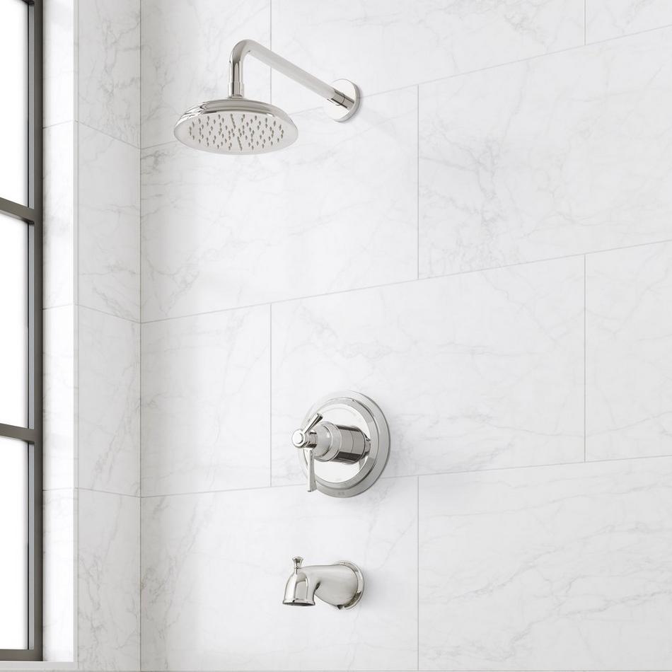 Marceau Dual Control Pressure Balance Tub and Shower System - Lever Handles, , large image number 2