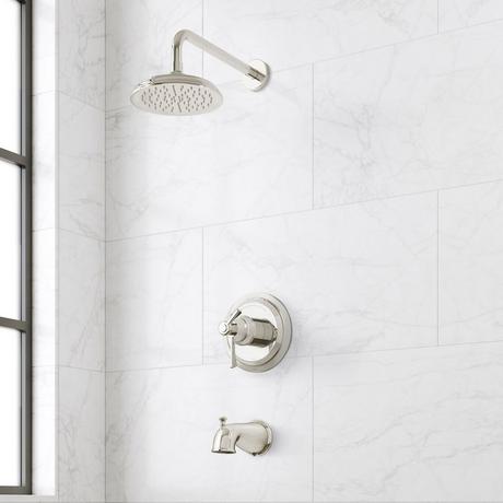 Marceau Dual Control Pressure Balance Tub and Shower System - Lever Handles