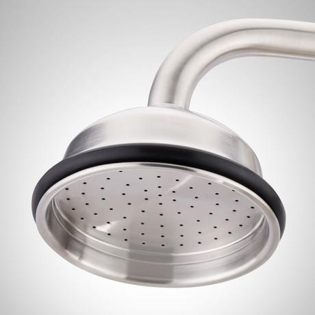 Marceau Freestanding Tub Faucet with Hand Shower - Cross Handle
