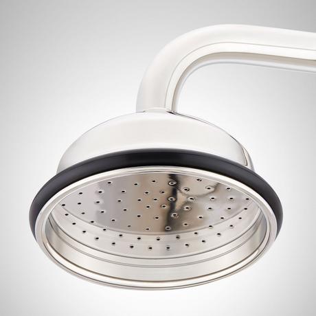 Marceau Freestanding Tub Faucet with Hand Shower - Cross Handle