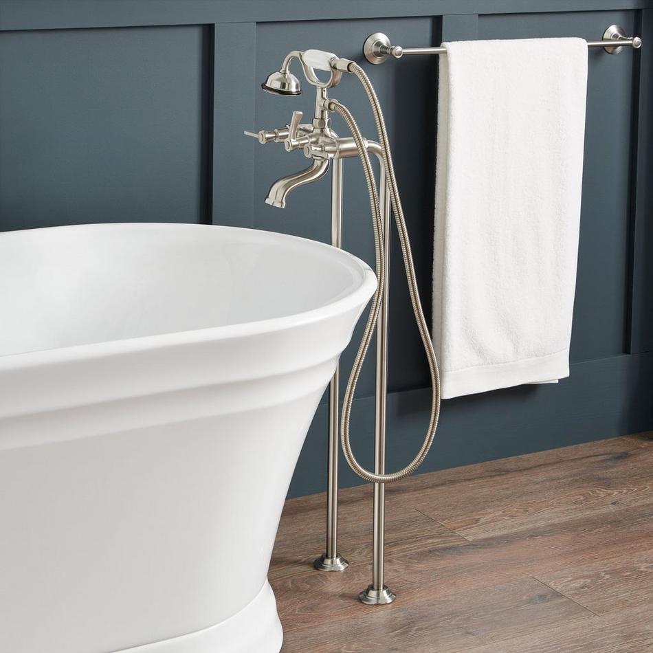 Marceau Freestanding Tub Faucet with Hand Shower - Lever Handle, , large image number 1