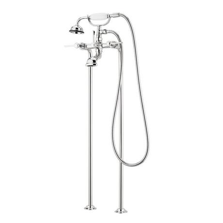 Marceau Freestanding Tub Faucet with Hand Shower - Lever Handle