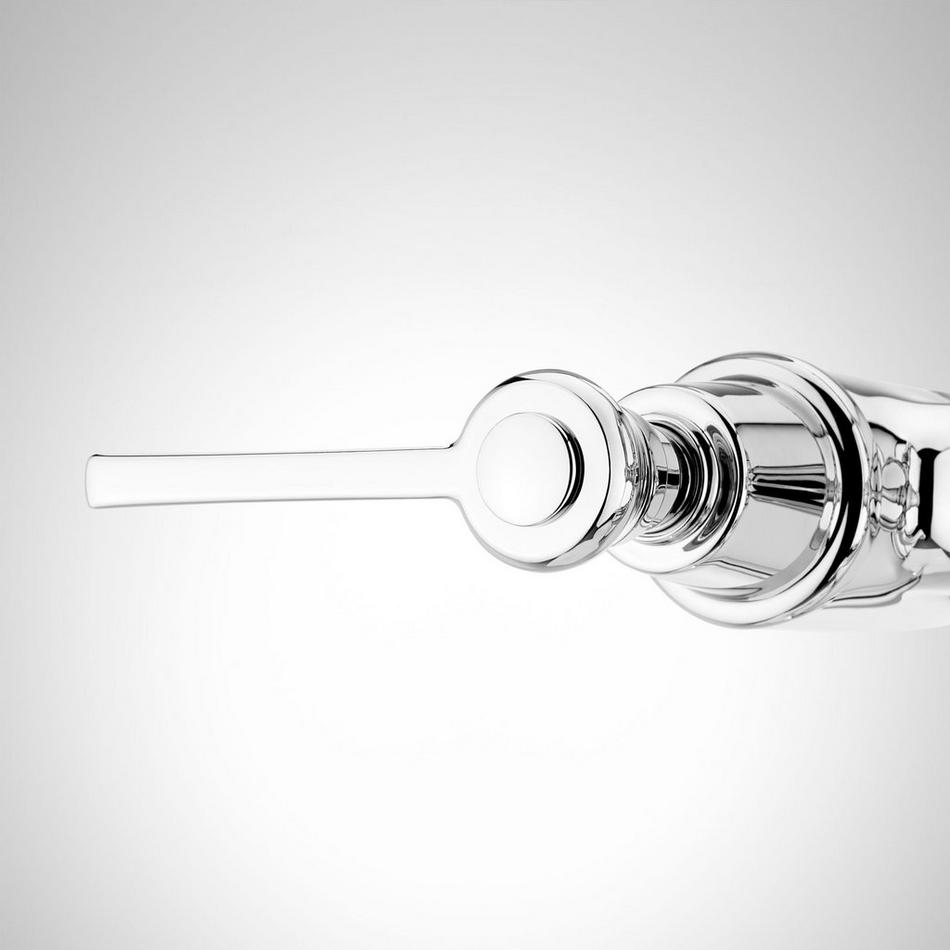 Marceau Freestanding Tub Faucet with Hand Shower - Lever Handles - Chrome, , large image number 4