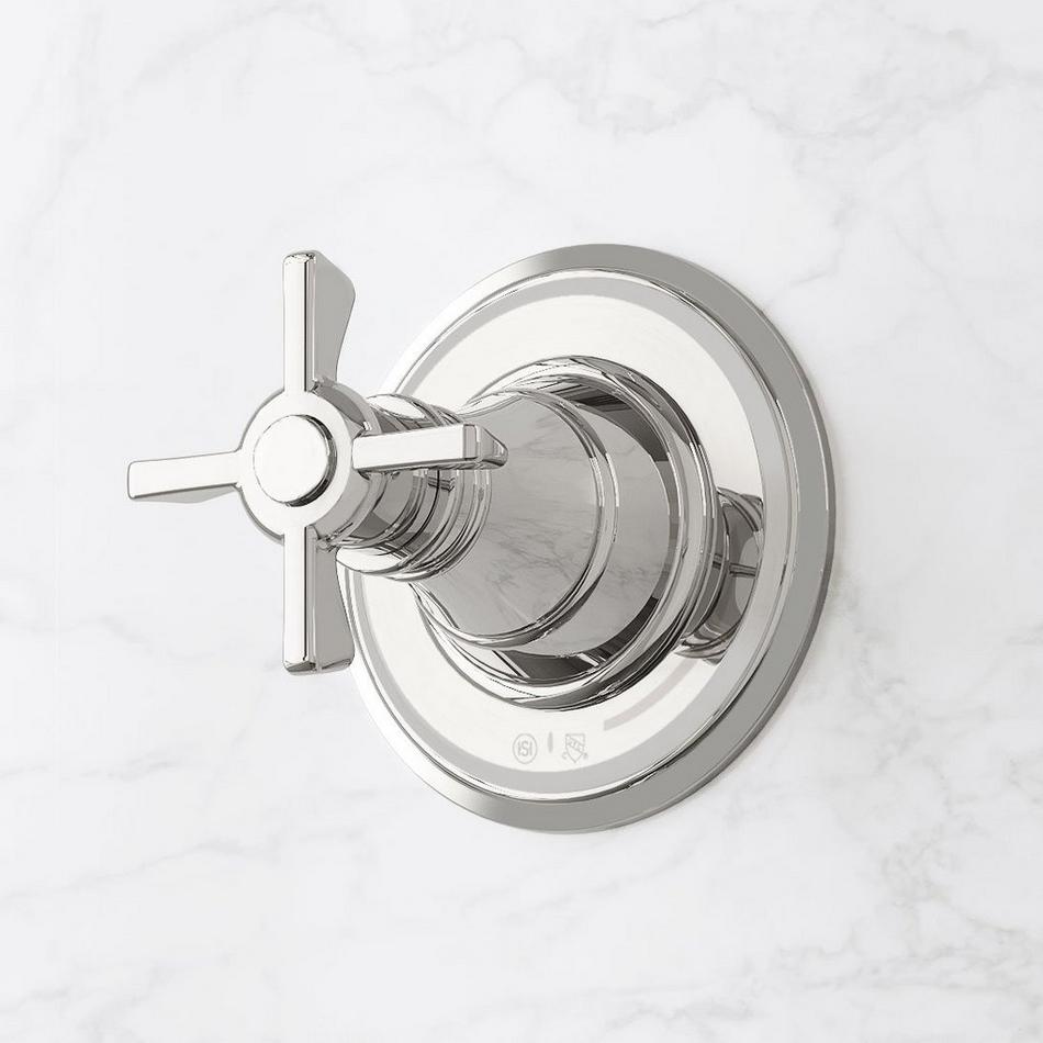 Marceau In-Wall Shower Volume Control Valve - Cross Handle, , large image number 2