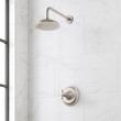 Marceau Pressure Balance Shower System - Cross Handle - Brushed Nickel, , large image number 0