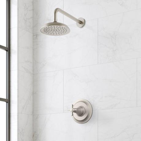 Marceau Pressure Balance Shower System - Cross Handle