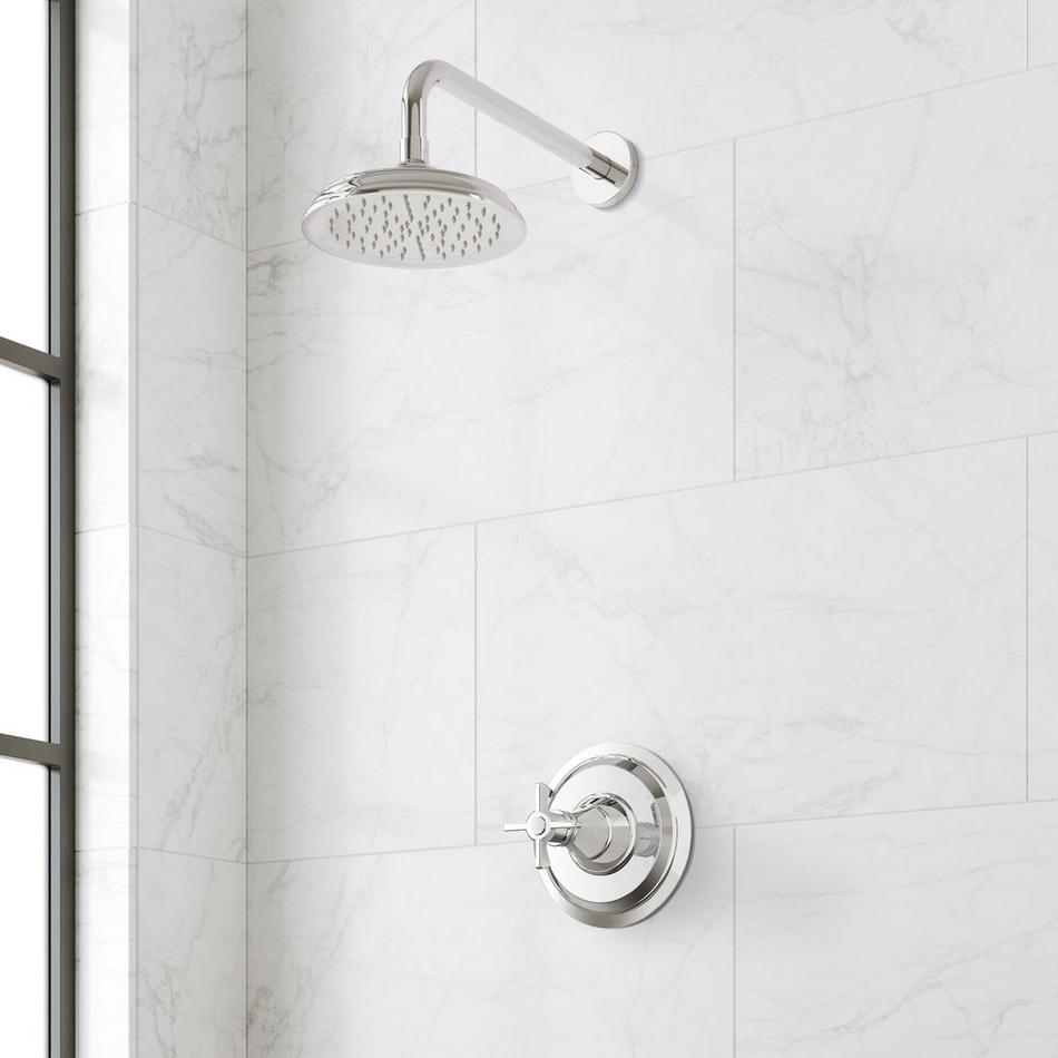 Marceau Pressure Balance Shower System - Cross Handle, , large image number 2