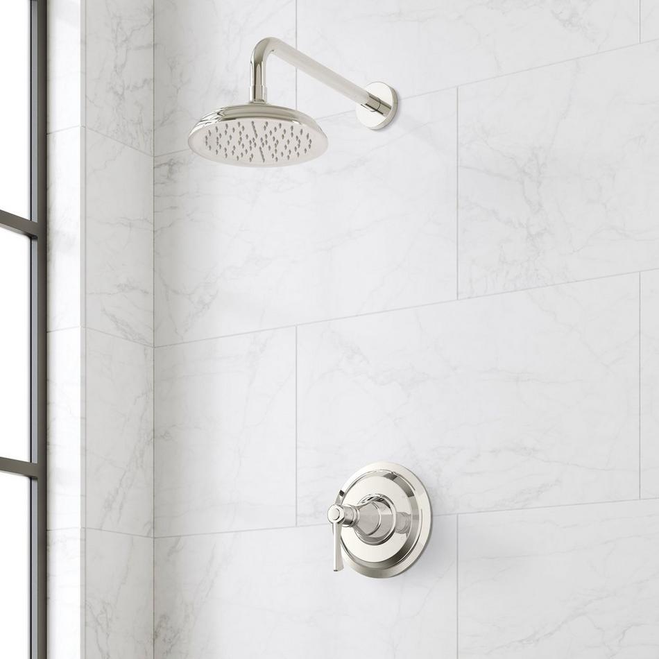 Marceau Pressure Balance Shower System - Lever Handle - Polished Nickel, , large image number 0