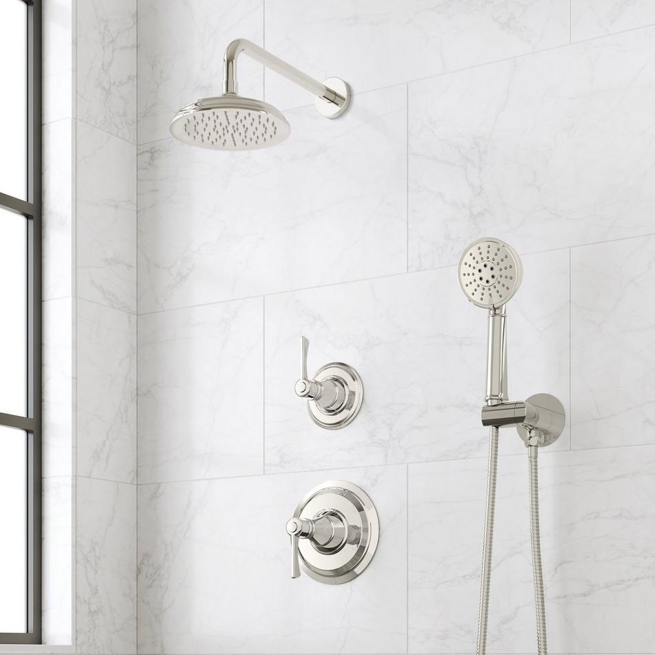 Marceau Pressure Balance Shower System With Hand Shower - Lever Handles, , large image number 3