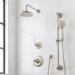 Marceau Pressure Balance Shower System With Slide Bar and Hand Shower - Lever - Brushed Nickel, , large image number 0