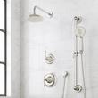 Marceau Pressure Balance Shower System With Slide Bar and Hand Shower - Lever Handles, , large image number 3