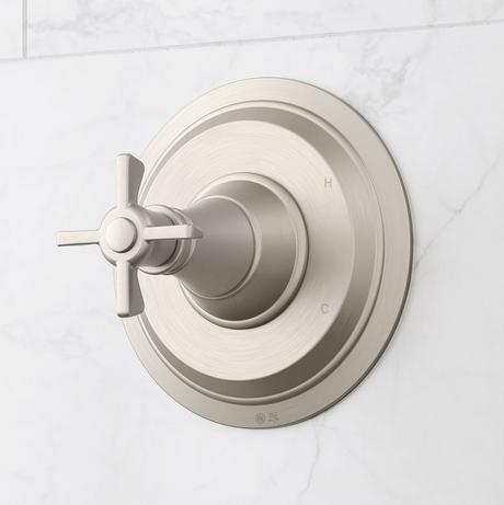 Marceau Pressure Balance Shower Valve - Cross Handle