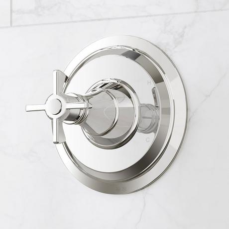 Marceau Pressure Balance Shower Valve - Cross Handle