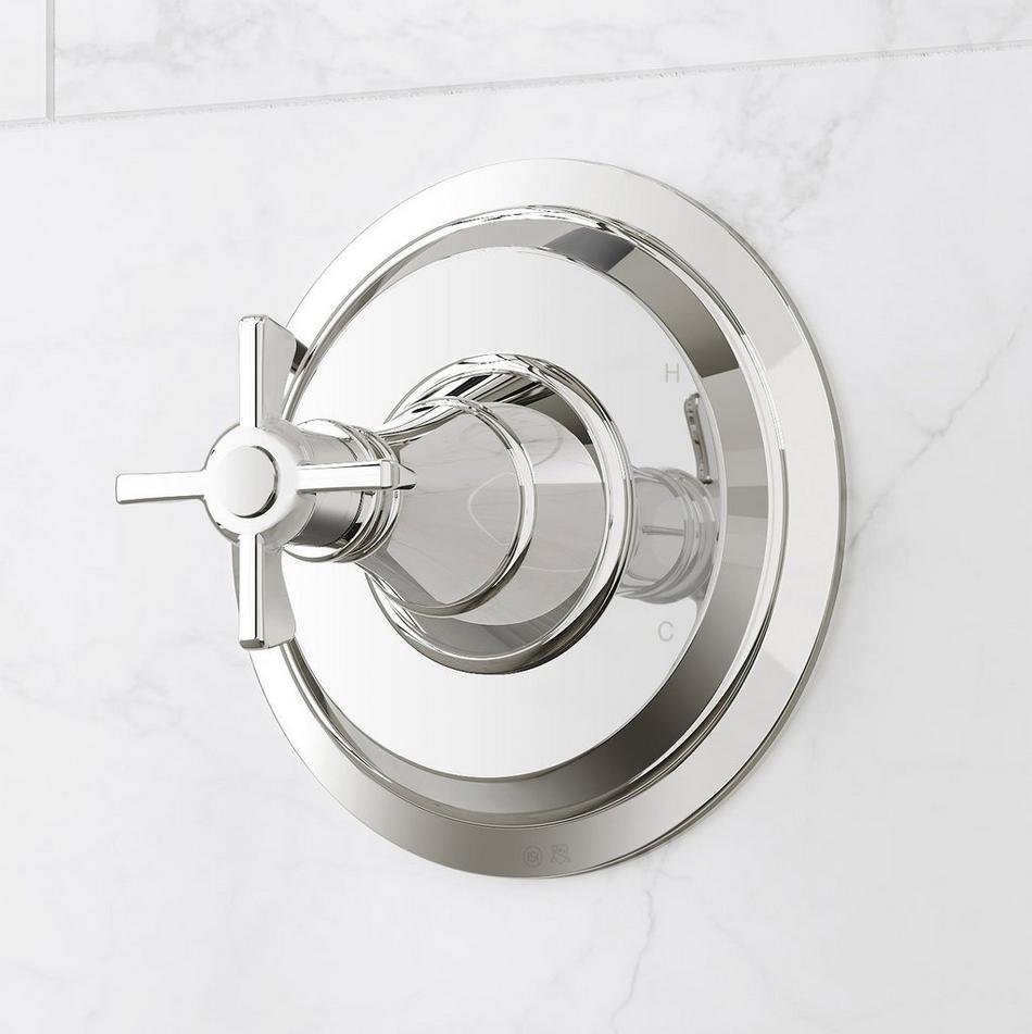 Marceau Pressure Balance Shower Valve - Cross Handle, , large image number 2