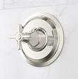 Marceau Pressure Balance Shower Valve - Cross Handle, , large image number 3