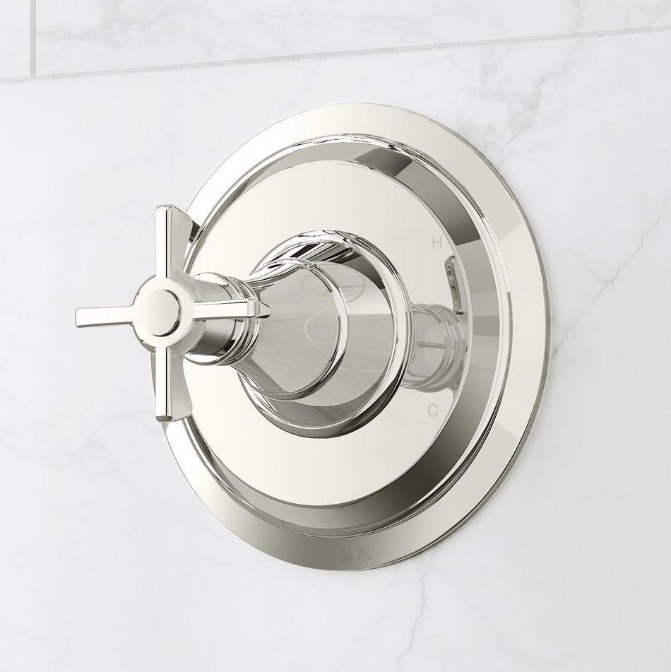 Marceau Pressure Balance Shower Valve - Cross Handle, , large image number 3