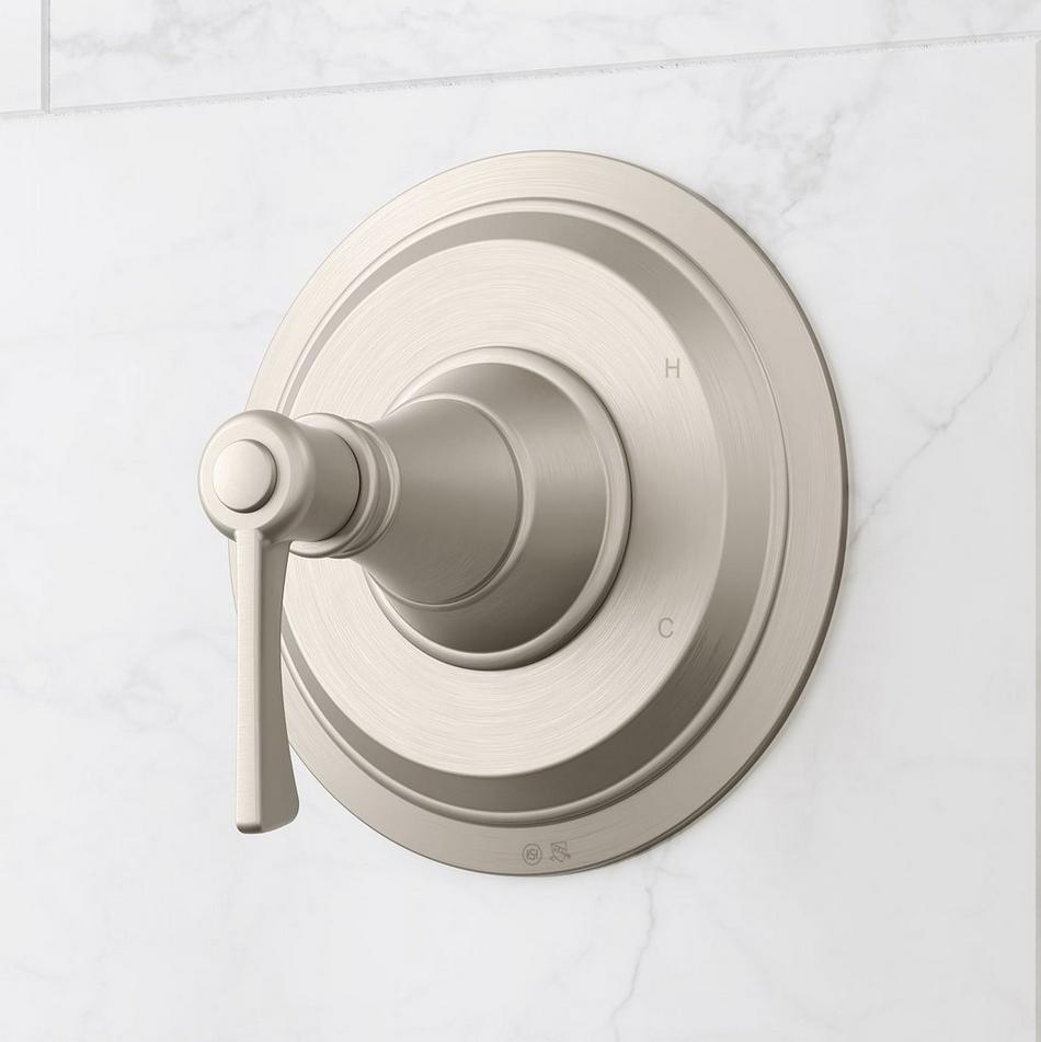 Marceau Pressure Balance Shower Trim and Valve - Lever Handle - Brushed Nickel, , large image number 0