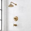 Marceau Pressure Balance Tub and Shower System - Cross Handle, , large image number 0