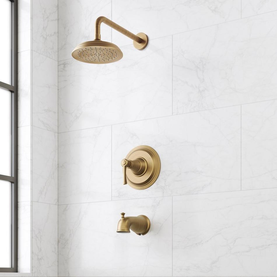 Marceau Pressure Balance Tub and Shower System - Lever Handle, , large image number 0