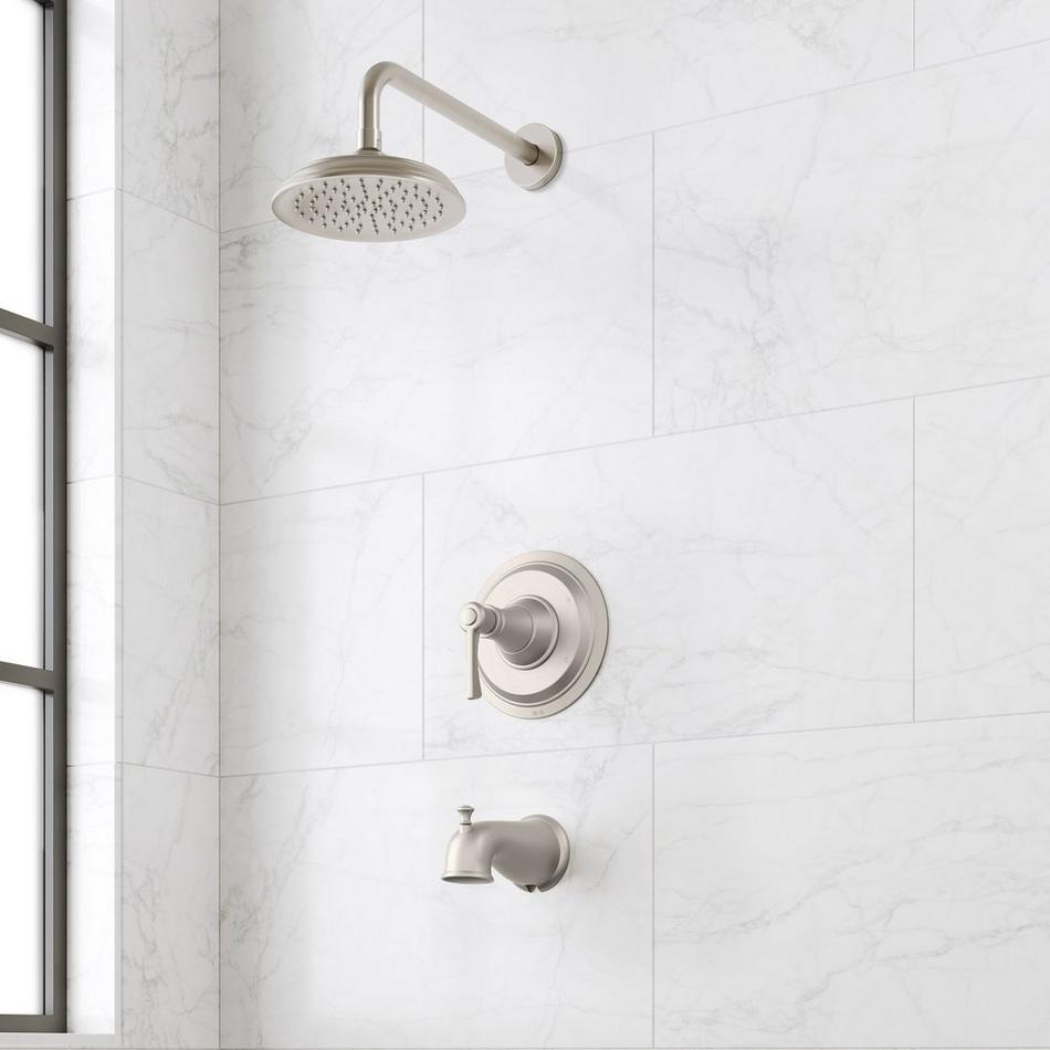 Marceau Pressure Balance Tub and Shower System - Lever Handle, , large image number 1