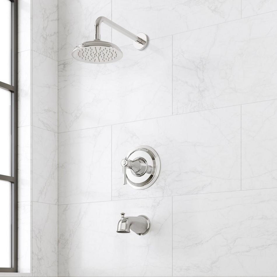 Marceau Pressure Balance Tub and Shower System - Lever Handle, , large image number 2