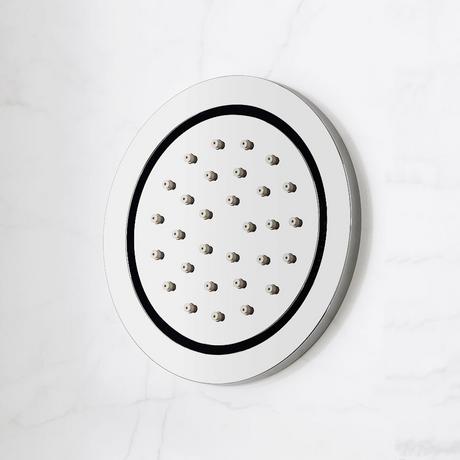 Marceau Thermostatic Shower System With 3 Body Sprays and Hand Shower - Lever Handles